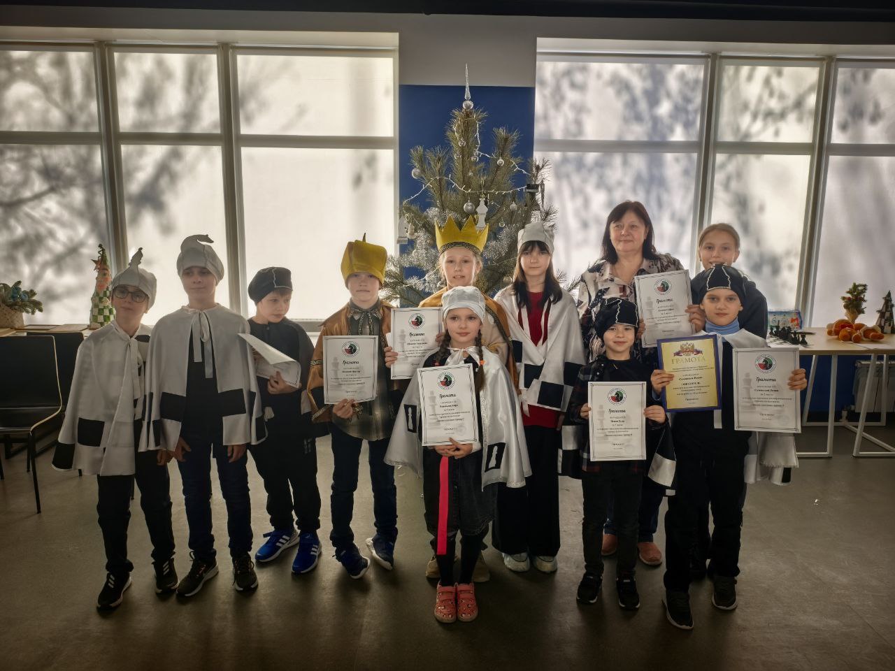 «Зимняя королева» — призовые места юных шахматистов